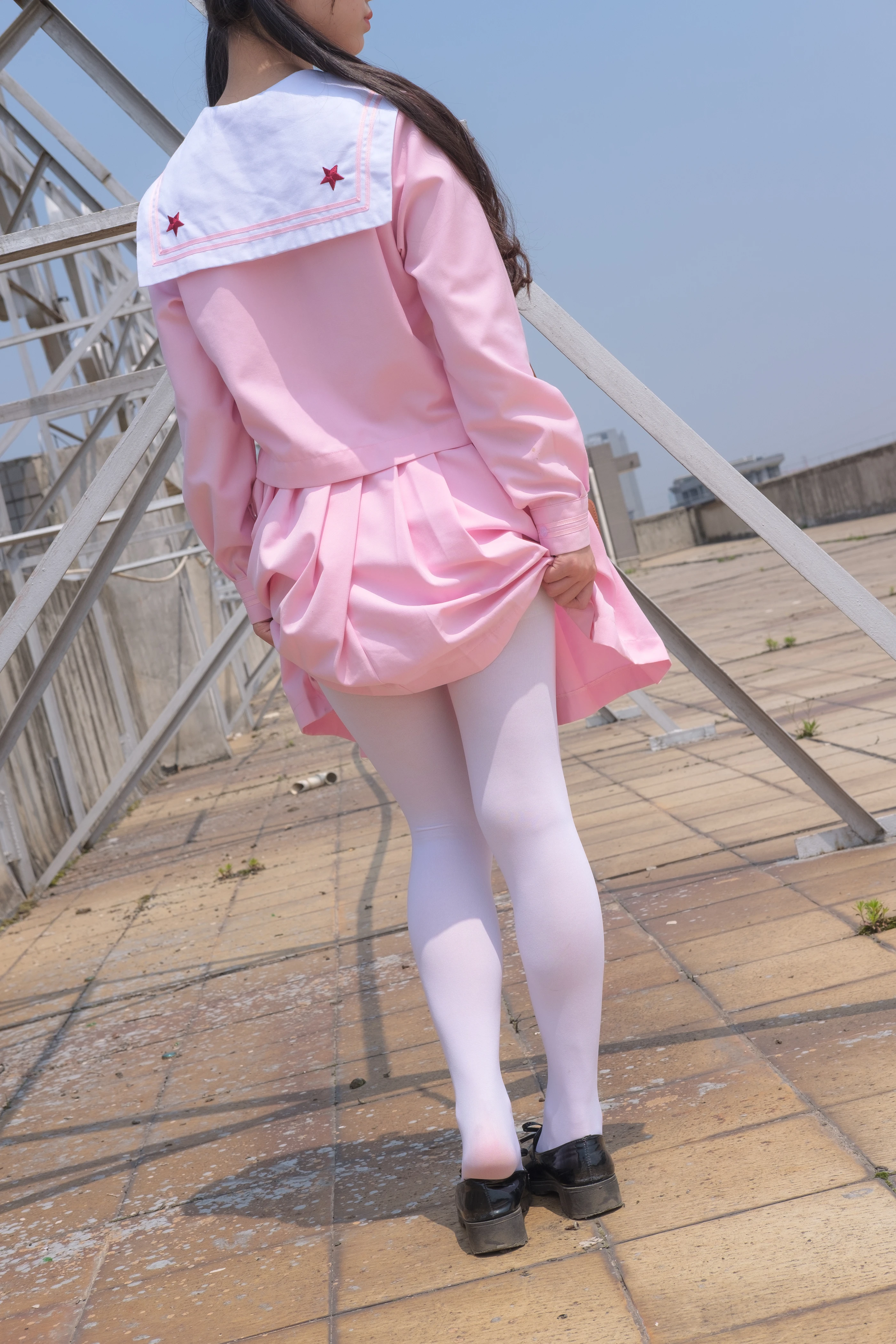 森萝财团 [X-026] JK粉色校服白丝 [113P 1V]插图2